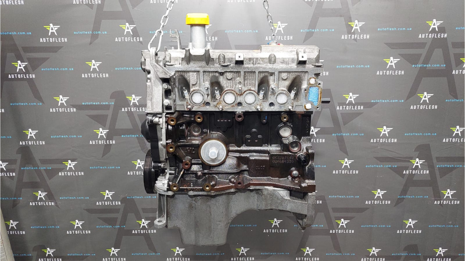 Двигатель 1.4 8V K7J714, 6001549091, 8201589194 Dacia Nissan Renault бу